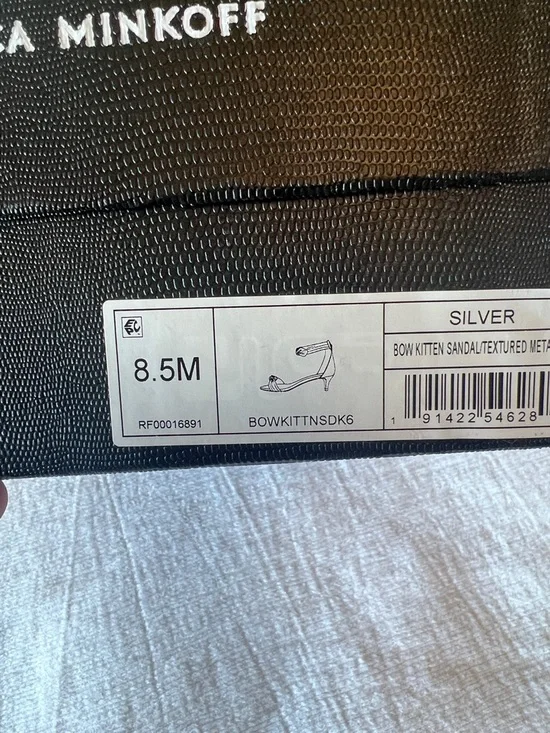 Rebecca Minkoff Silver sandals - Picture 3 of 4